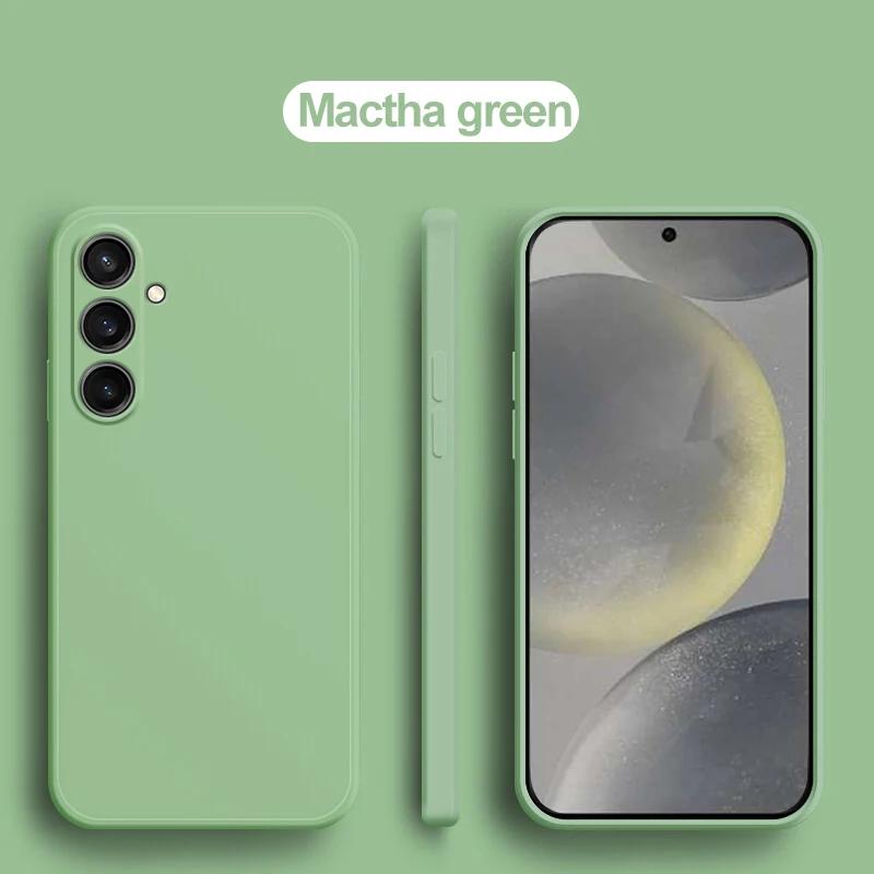 24 Ultra Plus S24Ultra Case Oringal  Liquid Silicone Phone Case For Samsung Galaxy S24 S 24 Ultra Plus S24Ultra Soft Cover