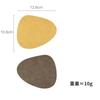 Special-shaped leather placemat household heat insulation mat waterproof and oil-proof dining table mat Nordic anti-scalding western dining mat