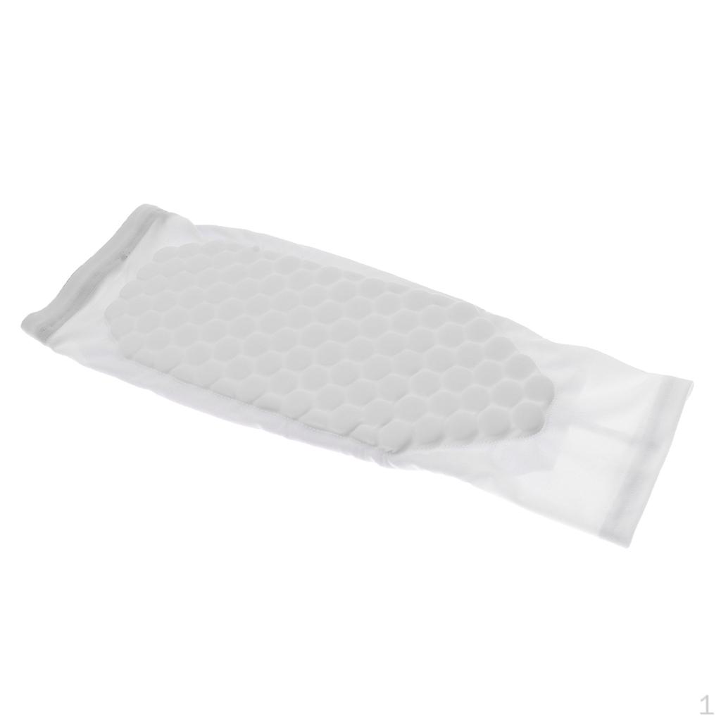 Kneeling Knee Pad Outdoor Climbing Sports Riding Leg Sleeve White_L