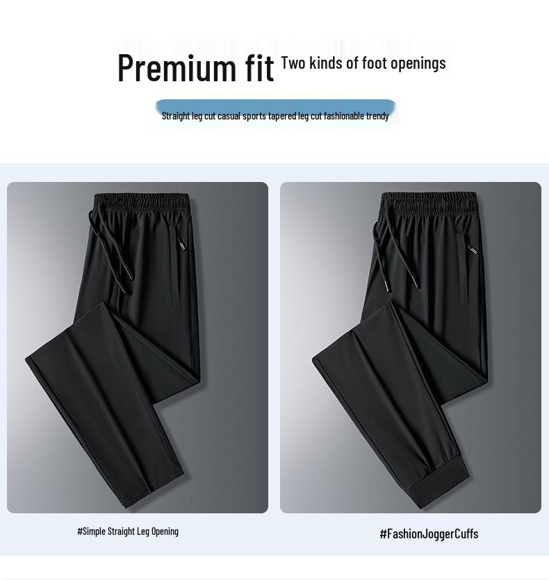 Ice Silk Quick-Dry Outdoor Pants - Lightweight, Breathable & Cool for Summer