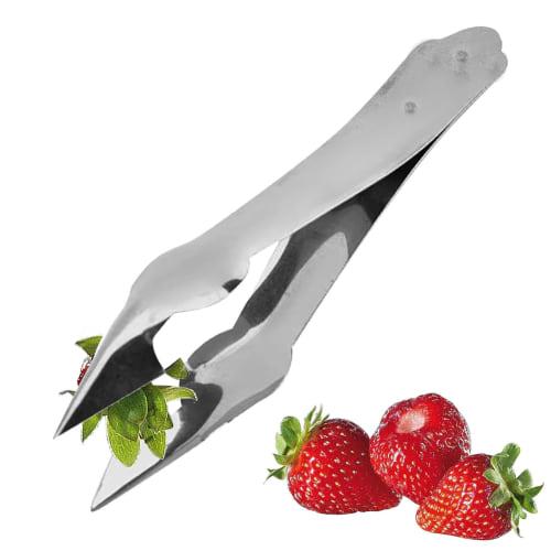 Strawberry Peeler, Stem Remover, Strawberry, Tomato, Potato Stem Remover, Portable Kitchen Gadget for Potatoes and Pineapples, Stainless Steel Strawbe