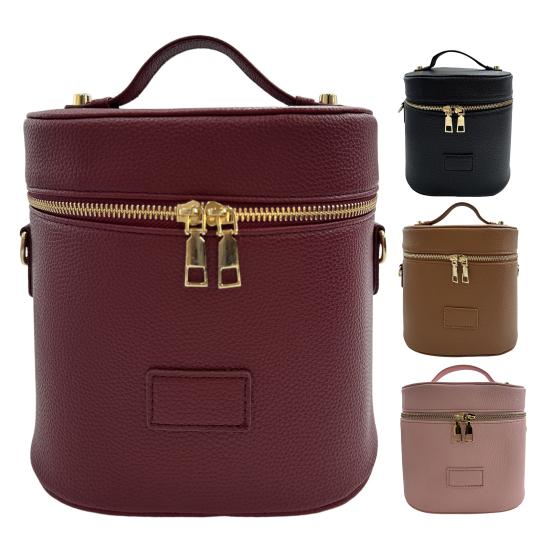 Travel Cosmetic Case Women Makeup Organizer with Removable Divider Waterproof Makeup Case Toiletry Bag for Vanity Vacation