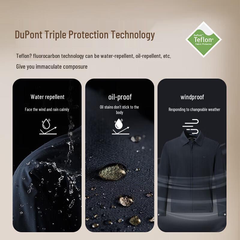 Qipilang Men's Autumn Business Casual Jacket