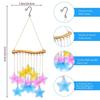Creative Fish Shaped Wind Chime Shell Light Collection Pendant Sun Catcher  Balcony