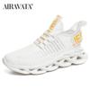 Men Running Shoes Breathable Trainers Sneaker Casual Lace Up Mesh Sport Shoes