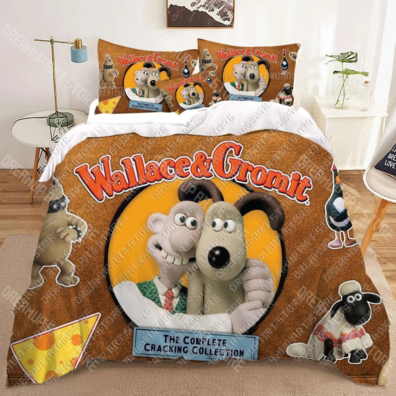 Wallace & Gromit 3D gultasveļas komplekti
