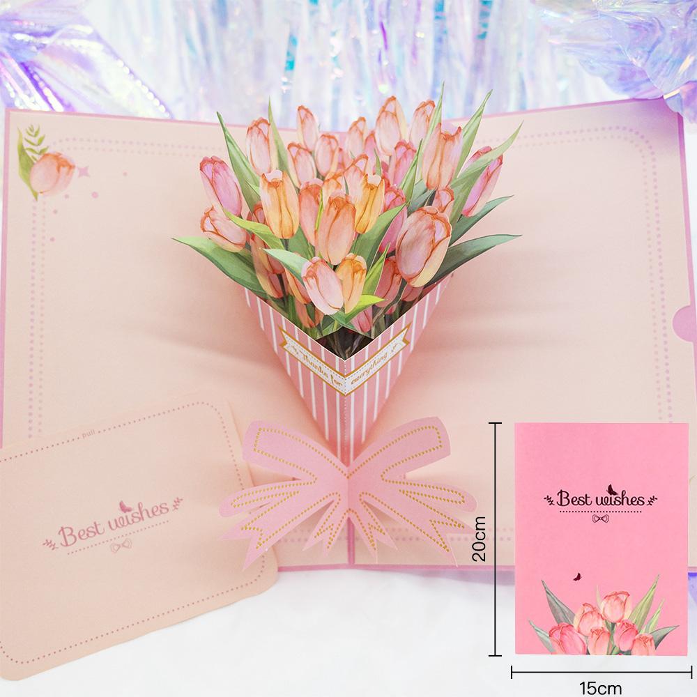 Hot 3D Creative Card For Wife And Friend Valentines Day Gift Wedding Invitation  Card Thank You Postcard