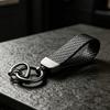 Keychain Pendant, Carbon Fiber Car Key Chain with Anti-Lost D-Ring, Universal Keychain for Men And Women
