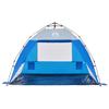 Vidaxl Beach Tent, 2-Person, Blue, Waterproof