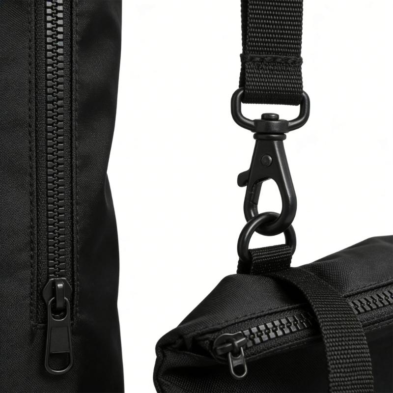 Large Capacity Golf Push Cart Storage Bag 3 Wheel Push Pull Cart Backside Extension Storage Bag with Zipper Closure