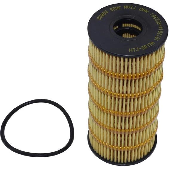 3pcs Oil Filter Compatible with Dongfeng Rich 6 Ruiqi 7 DF Yufeng V9 2.3T Accessories Pickup Truck Spare Parts 1012014-FD2301 1012014FD2301