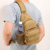 Men Camouflage Military Tactical Pack Hiking Cycling Shoulder Bottle Chest Bag