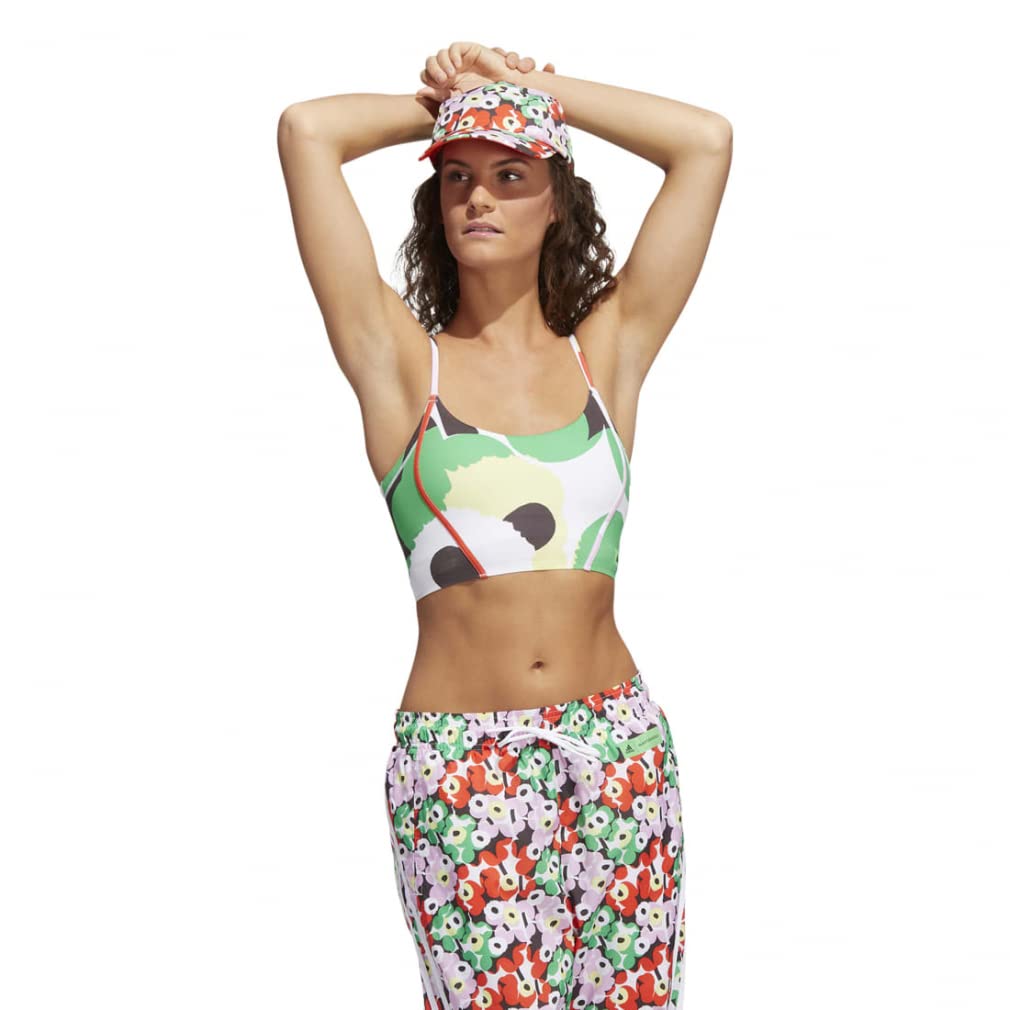 

Adidas Marimekko Light Support Sports Bra L6357 Blaze Brown Women s Orange/Trace (HC6850) L-D (C-D cup)