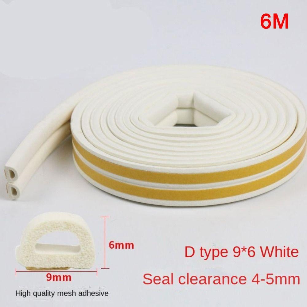 D/E/I/P Type Door Seal Strip Foam Seal Stopper New Weatherstrip  Window
