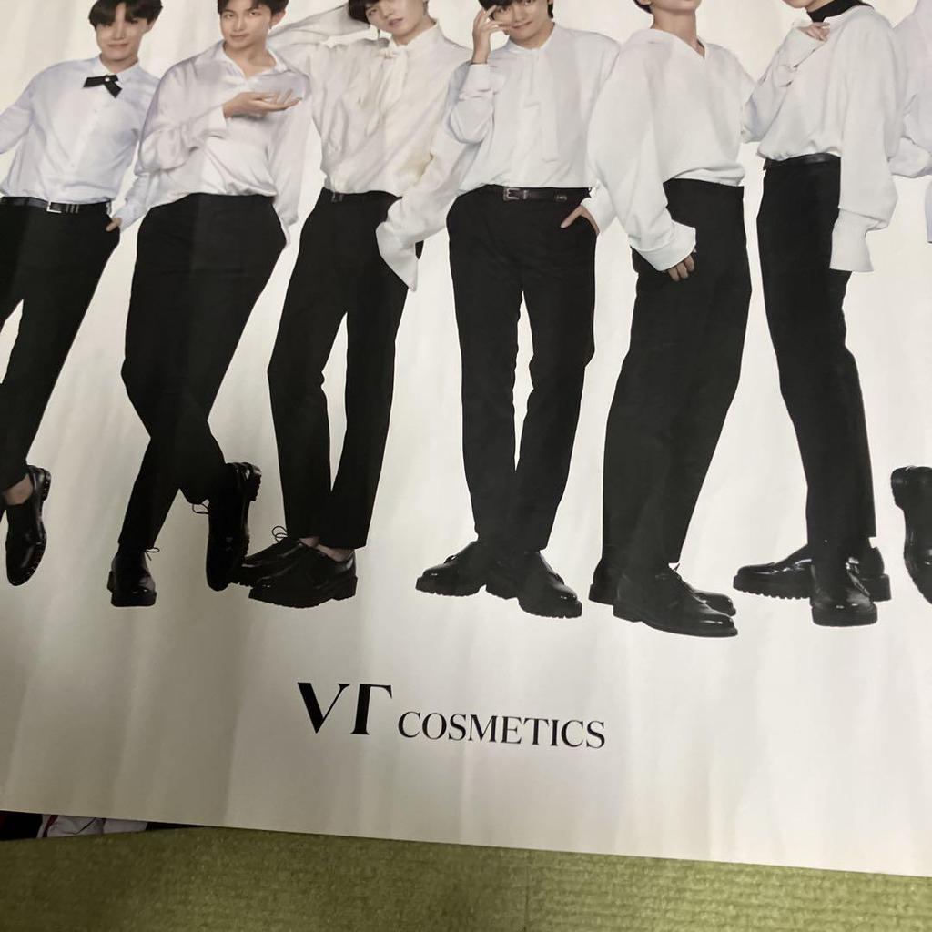 [USED] BTS Bangtan VT Cosmetics Poster