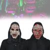 Läskig Störande Gore Mask För Halloween Kostymfest Och Teaterföreställningar