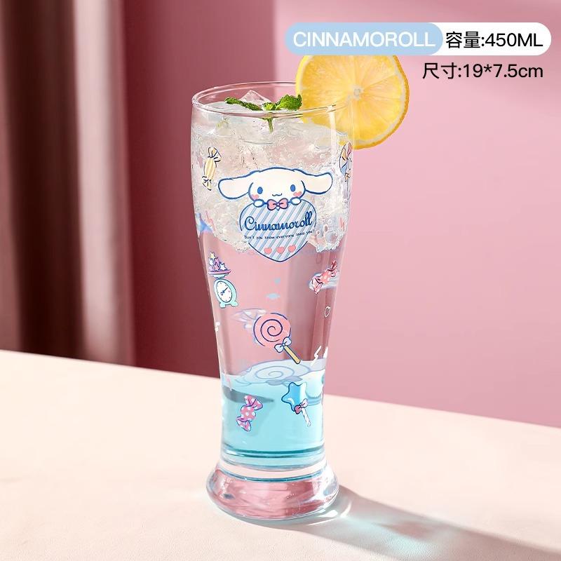 Sanrio Glass Cup Girls High-value Household Drinking Cup