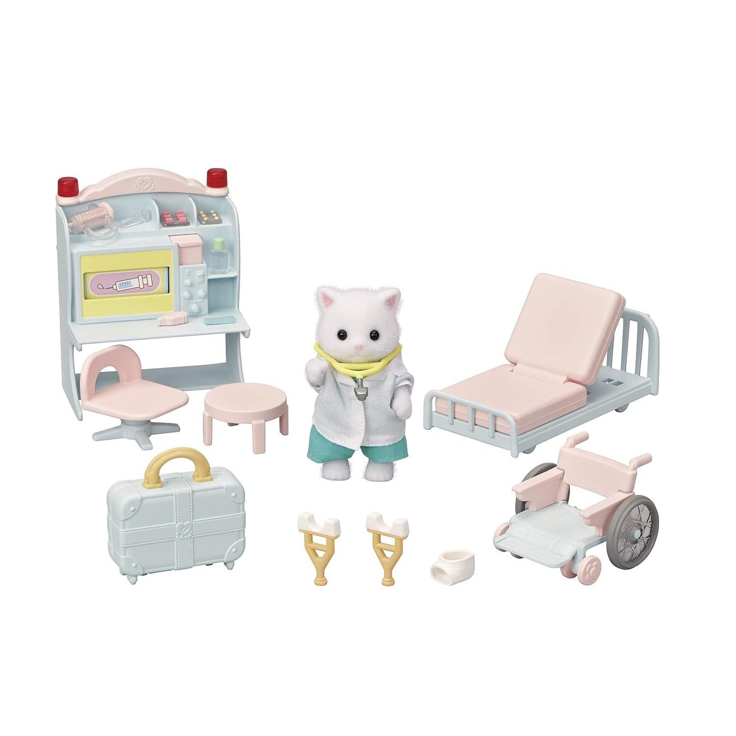 EPOCH Sylvanian Families DollFurniture Set Lets Have Checkup Gentle Doctor H-17
