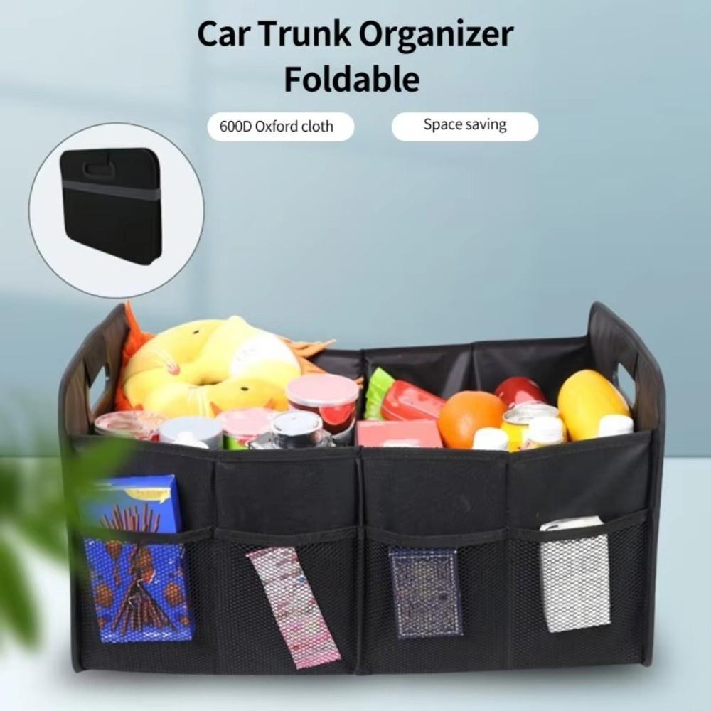 Multifunction Car Trunk Organizer Oxford Cloth Shoes Storage Box Car Trunk Storage Bag Trucks