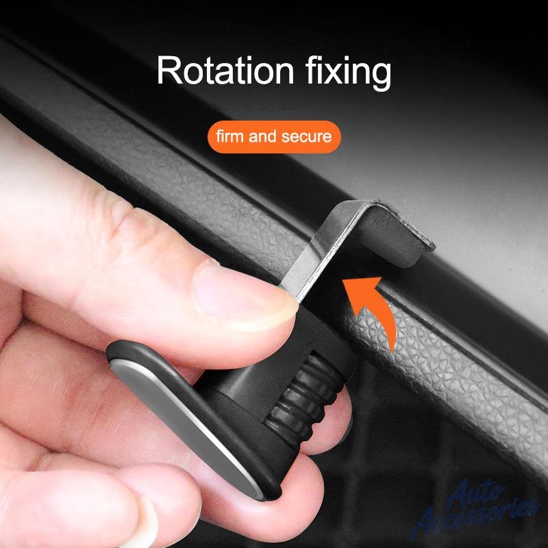 Car Seat Back Hook Seat Organizer Durable Adjustable G Storage Hangers For Renault Fluence Laguna Scenic Latitude Kadjar Captur RS