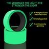 Glow Tape For Stage Exit Sign Stickers Fluorescent Duct Tape 9.84ft Glow In The Dark Sign For Floor Wall Steps Classroom Stage