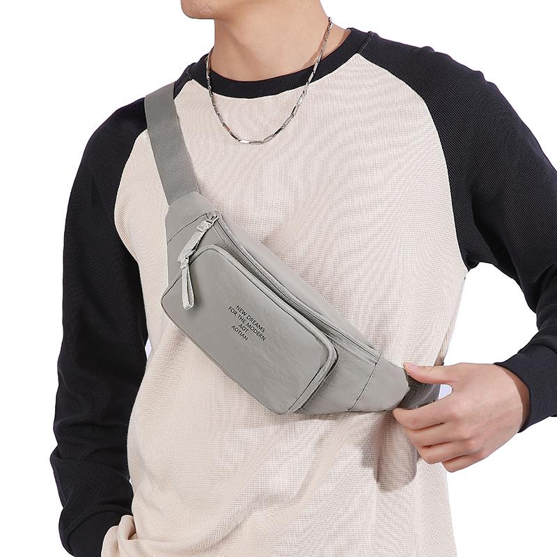 Men's Waist Bag Outdoor Travel Chest Bag Crossbody Bag