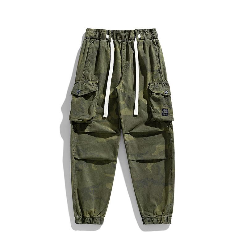 Japanese Retro Work Pants Men's Loose Casual Trousers Men's High-end Trousers