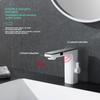 Smart Temperature Display Basin Faucet With Sensing Function LCD Digital Screen Sink Tap Cold And Hot Mixer Bathroom Tap