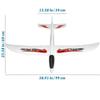 Tomaibaby 99cm Throwing Aircraft Children's Aerobatic Plane Glider Airplane Outdoor Sports Flying Toy