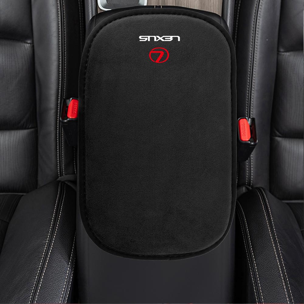 Car Armrest Box Pad Interior Non-slip Fur Mat Accessories For Lexus LS LC IS350 ES300h ES300 IS250 IS220d NX350h RX GS350 CT200h