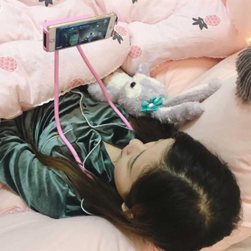 Universal Multifunctional Smartphone Neck and Bedside Holder