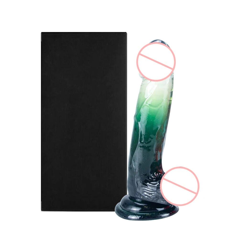 Realistic Dildo With Suction Cup Huge Jelly Dildos Sex Toys for Woman Men Fake Dick Big Penis Anal Butt Plug Erotic Sex Shop