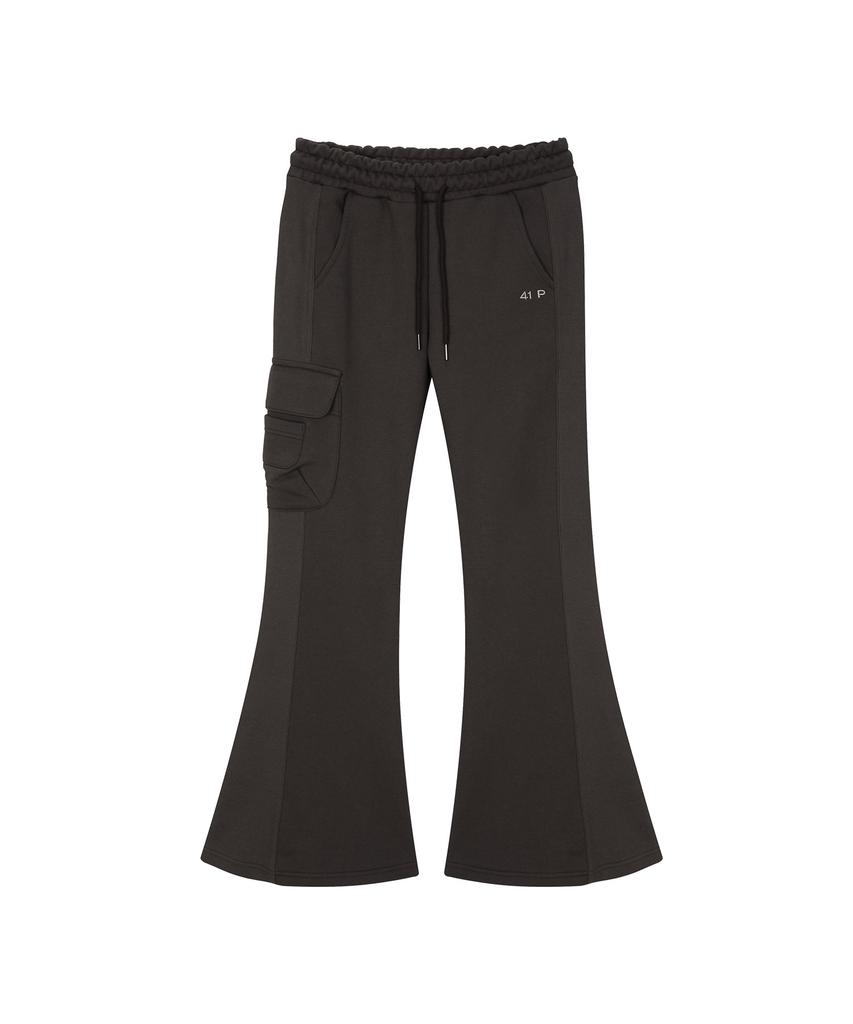 41PRAY Mini Pocket Bootcut Pants / Khaki Brown