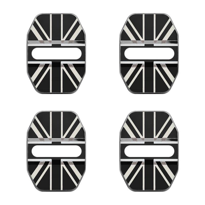XLJBM1 For BMW Car-Styling Door lock Cover UK national flag Emblem Cover Fit For MINI Cooper S R55 R56 R57 R58 R59 F54 F60 Countryman C
