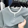 Summer Short Sleeve Daily Wear Commute Crew Neck Breathable Fashion Men'st