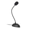 Desktop PC Microphone Slimline Design Noise Reducing 3.5mm,   Studio Speech Microphone with Clear Voice  Flexible Metal Hose for Computer Desktop