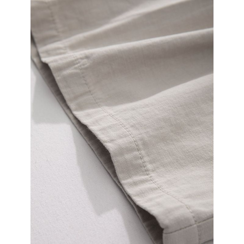 Trendy Japanese Style Drawstring Minimalist Easiest for Match Casual Shorts