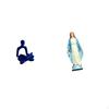 Abstract Thinker Human Figurine Sculpture Ornament for Office Bar Wedding Lady of Religious Jesus