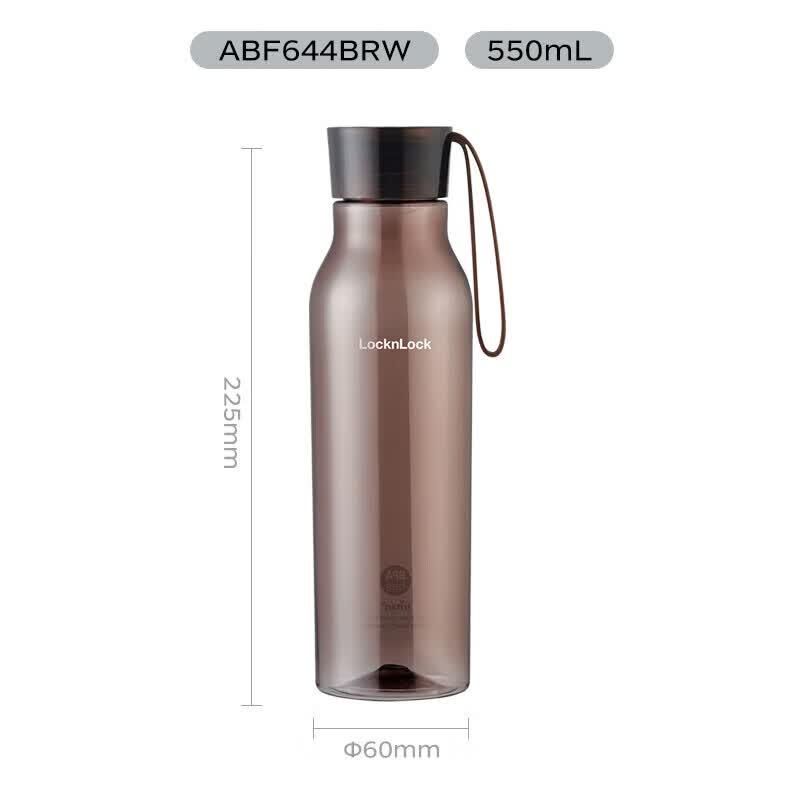 Lock & Lock Portable Plastic Sports Water Bottle