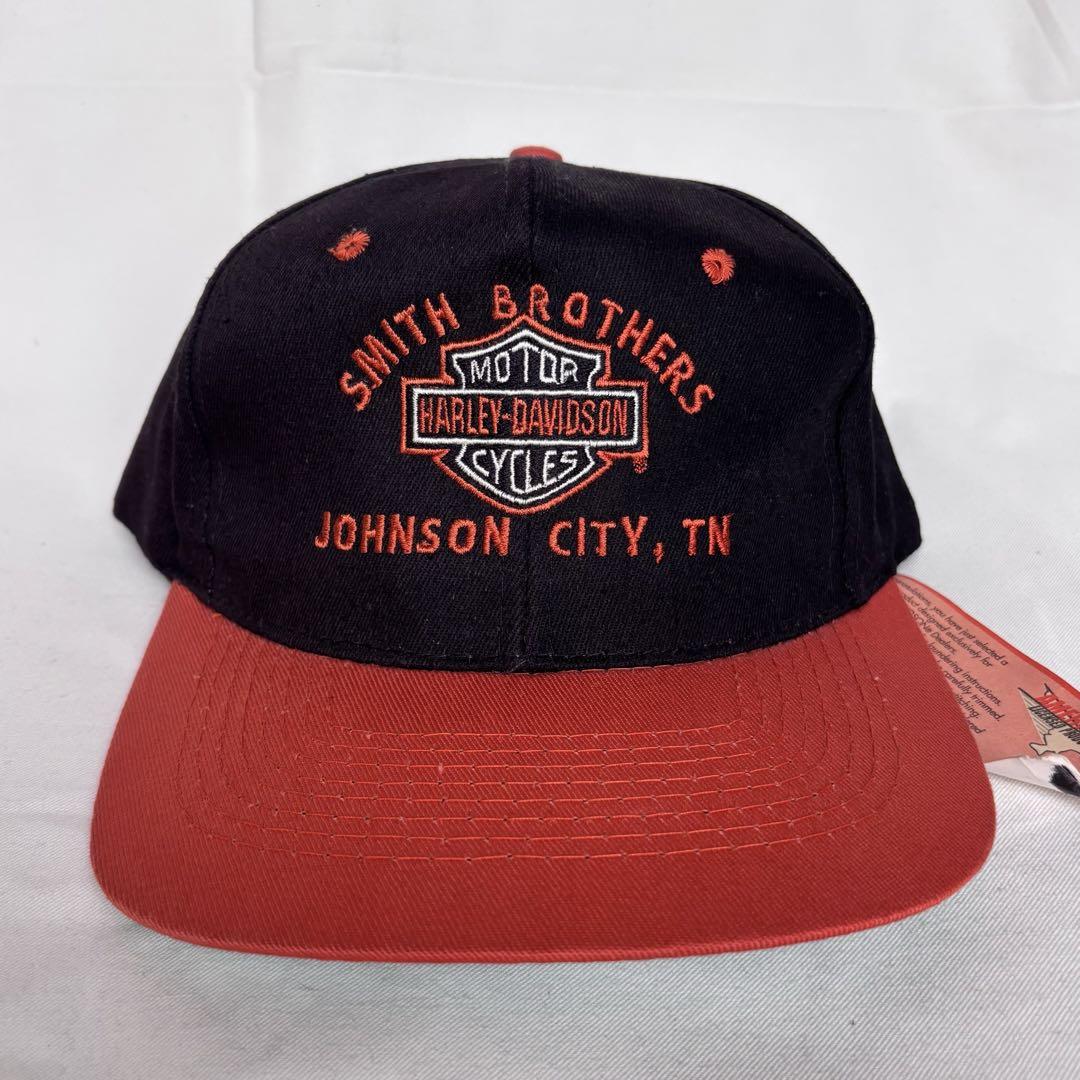 

[USED] Deadstock Harley-Davidson two-tone cap, vintage, used clothing, hat