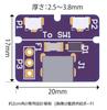 HiQ Parts LED Series 2 LED for Plastic Model Kits One-Touch Pre-Wired Ultra-Small Lamps, Red, 2-Pack, (LEDS-RED)