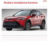 Car 4-Door Handle Decoration Silver For Toyota Corolla Cross Hybrid -2025