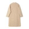 Thickened Mid-length Lamb Wool Jacket for Women In Autumn and Winter New Style Suit Collar Warm Fur One-piece Coat