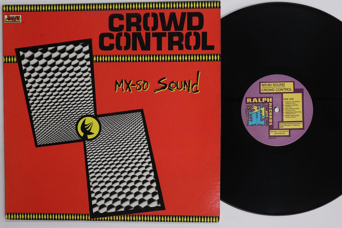 

LP Record MX80 SOUND Crowd Control MX8102 RALPH RECORDS 1981 US Rock Used