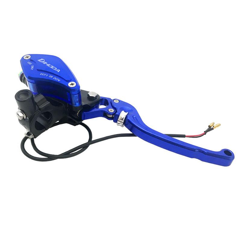 14mm Kolbenhebel Verstellbarer Griff Hydraulische Kupplung Bremspumpe Hauptzylinder Motorrad Racing Universal Für HONDA Yamaha