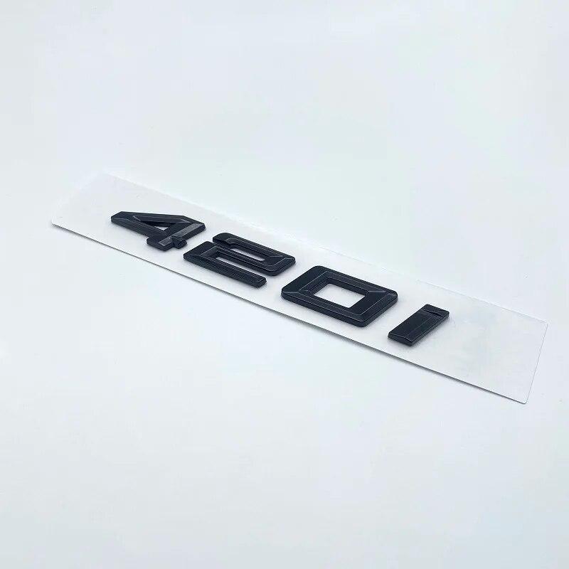 Nowe cyfry litery 420i 428i 430i 435i 440i ABS godło dla BMW serii 4 F32 F33 F36 G22 G23 bagażnik samochodowy tabliczka znamionowa naklejka z logo