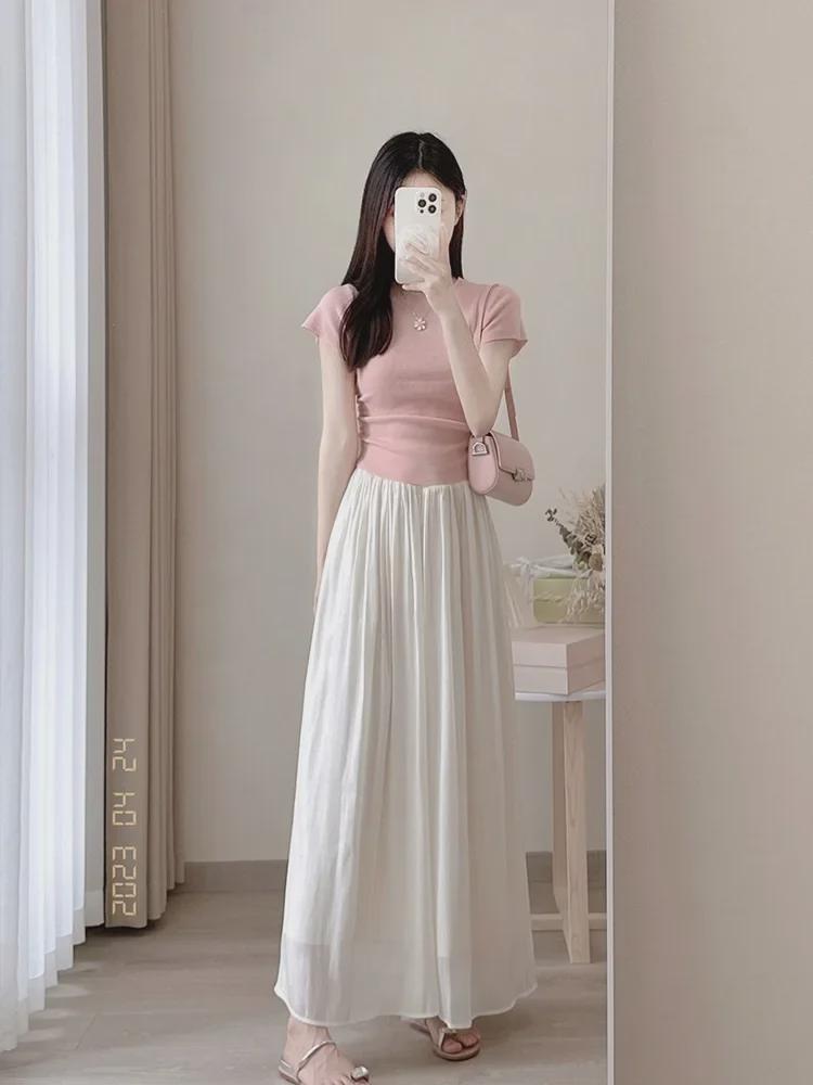 Sommer 2024 Petite Koreanisches Drama inspiriertes zweiteiliges Rockset
