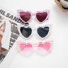Heart-Shaped Wedding Party Sunglasses for Brides & Bridesmaids