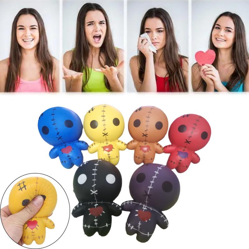 Niedliche Puppe Geist Weiches Quetschspielzeug Stressabbau Langsam aufsteigend für Kinder Erwachsene