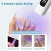 Handheld Uv/Led Nail Dryer Lamp Portable Mini Curing Light For All Gel Polish Fast Drying Manicure Tool For Home And Salon